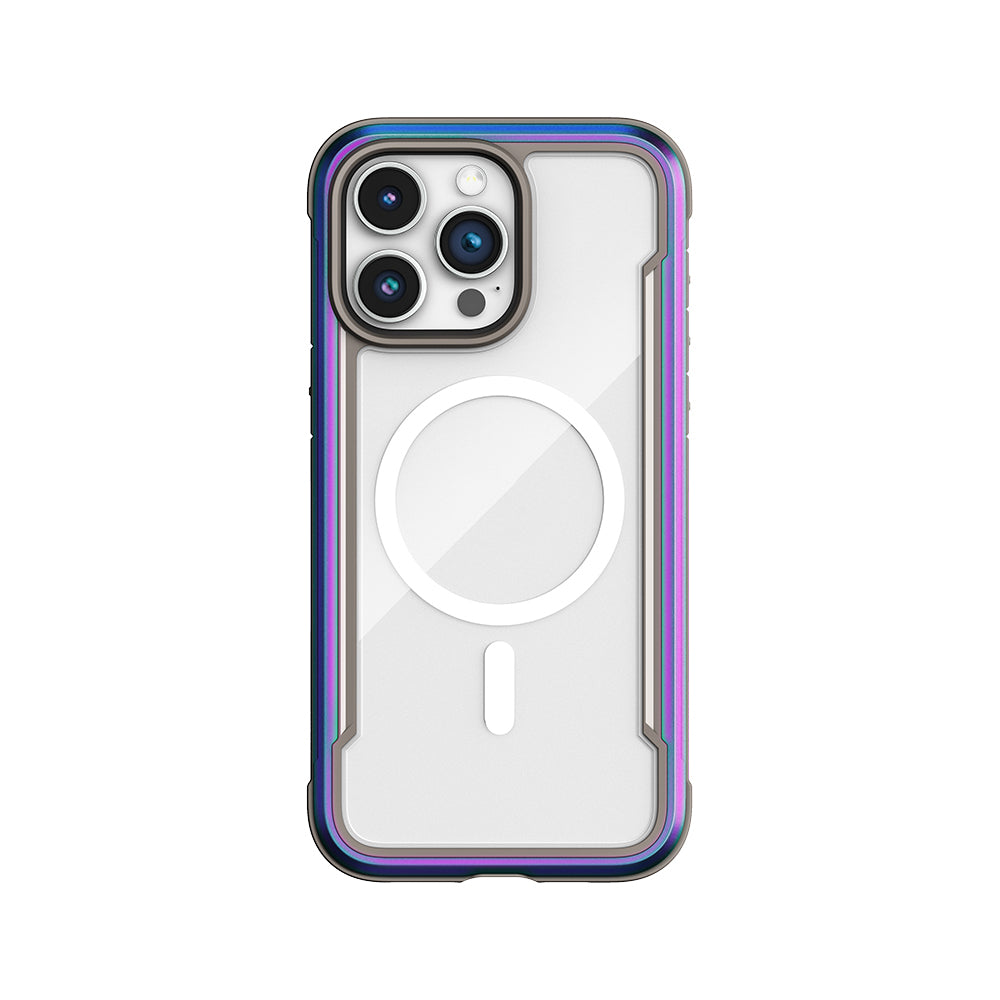 Apple iPhone 14 Pro Max Kılıf M-safe Şarj Özellikli Airbagli Raptic Shield Serisi Şeffaf Arka Yüzey Kapak