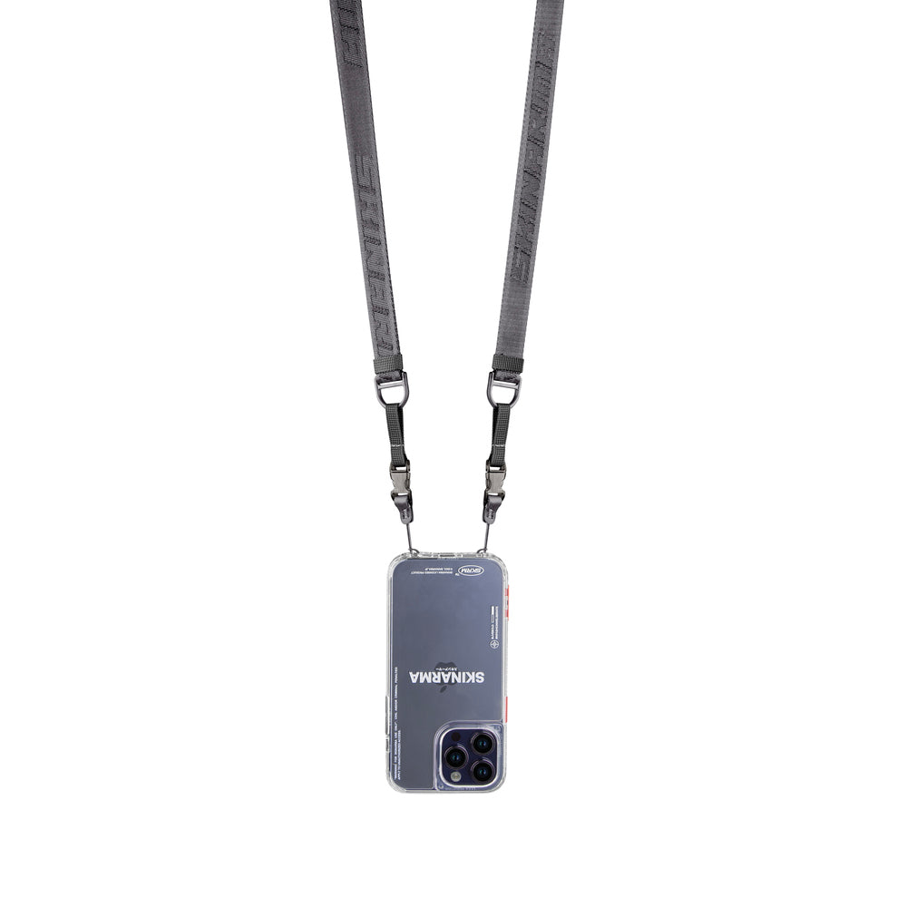 iPhone 14 Pro Max Kılıf SkinArma Şeffaf Airbag Tasarımlı Boyun Askılı Kiru Kılıf Colorful