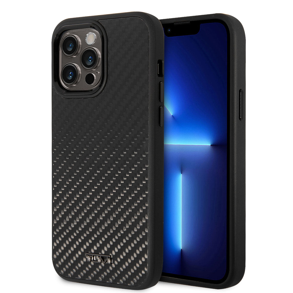 iPhone 14 Pro Max Kılıf TUMI Hakiki Alüminyum Dizayn Kılıf Siyah