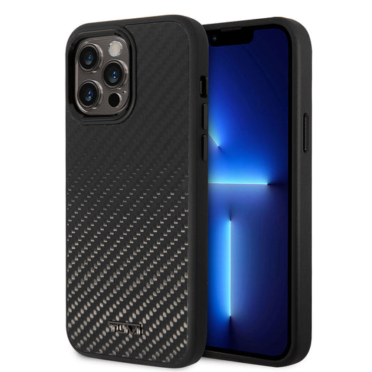 iPhone 14 Pro Max Kılıf TUMI Hakiki Alüminyum Dizayn Kılıf Siyah