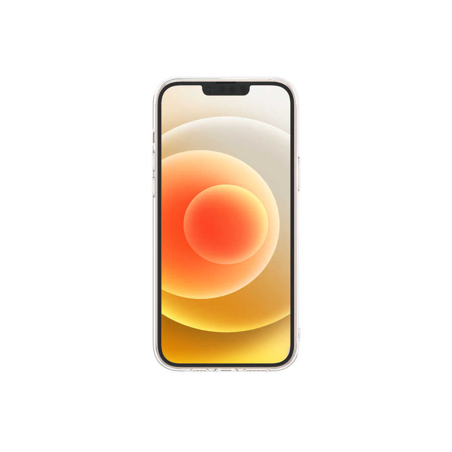 iPhone 14 Pro Max Wiwu Magsafe Şarj Özellikli Lens Korumalı Şeffaf Silikon Kılıf Siyah
