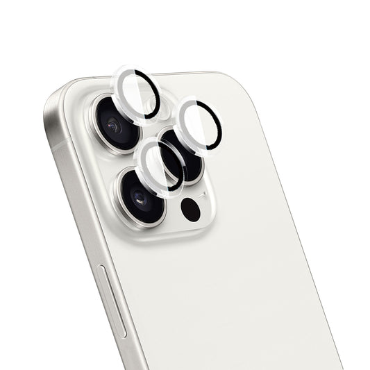 iPhone 14 Pro Wiwu LG-007 Lens Guard Oleofobik Anti Reflective Kamera Lens Koruyucu + Kolay Uygulama Aparatlı Şeffaf