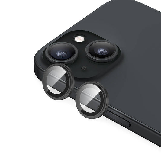 iPhone 15 Benks King Kong Corning Kamera Lens Koruyucu Siyah