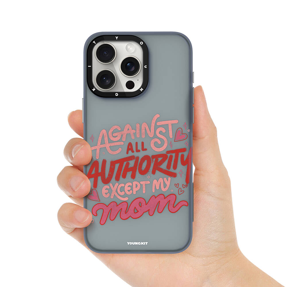 iPhone 15 Kılıf Bethany Green Tasarımlı Youngkit Sweet Language Kılıf Rose Gold