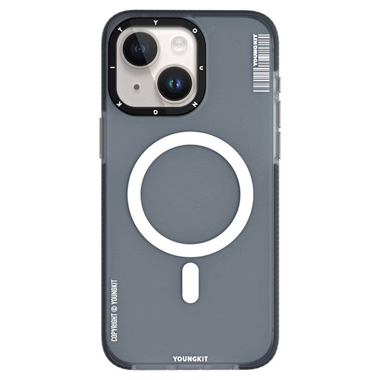 Apple iPhone 15 Kılıf M-safe Şarj Özellikli Youngkit Jiansha Serisi Kapak