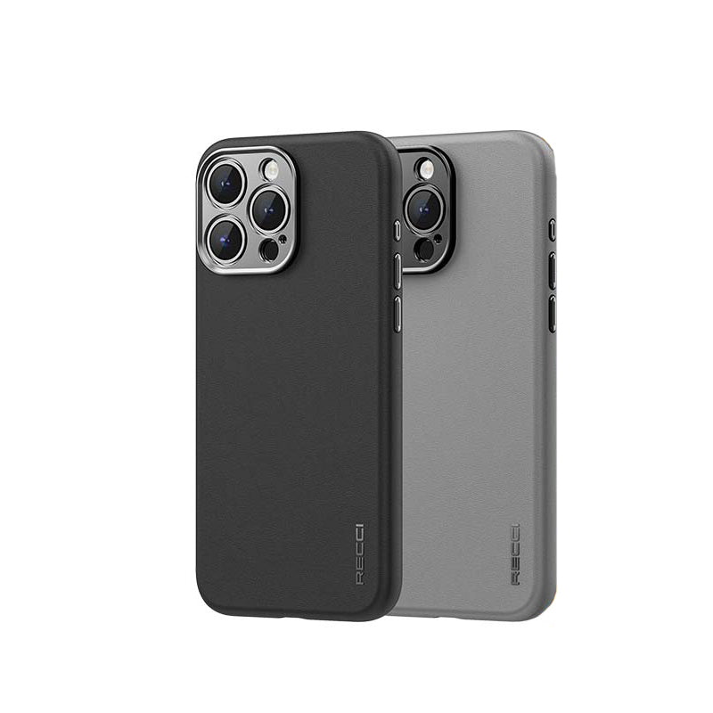 iPhone 15 Plus Kılıf Recci Magsafe Şarj Özellikli Kamera Korumalı Explore Serisi Kılıf Siyah