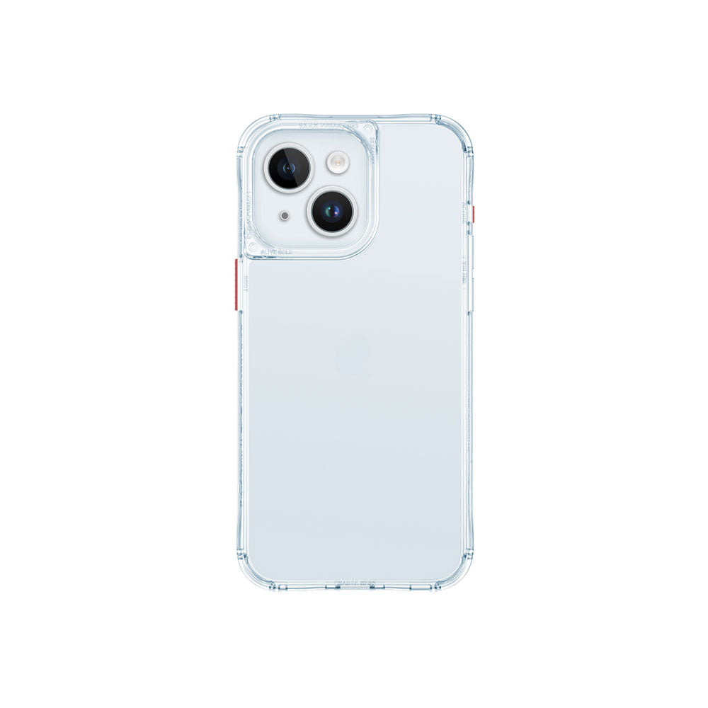 iPhone 15 Kılıf SkinArma Şeffaf Airbag Tasarımlı Saido Kılıf Renksiz