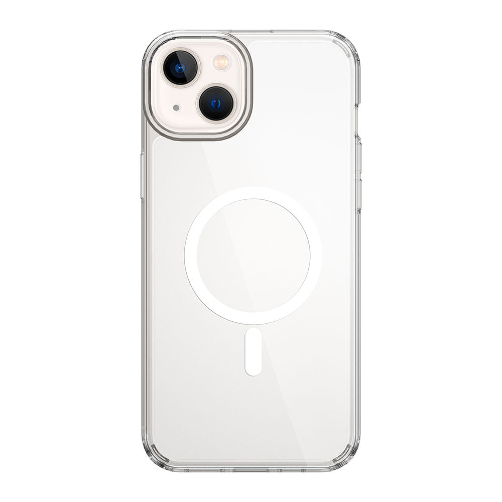 iPhone 15 Kılıf Wiwu MCC-101 Magnetic Crystal Sert PC Kılıf Siyah