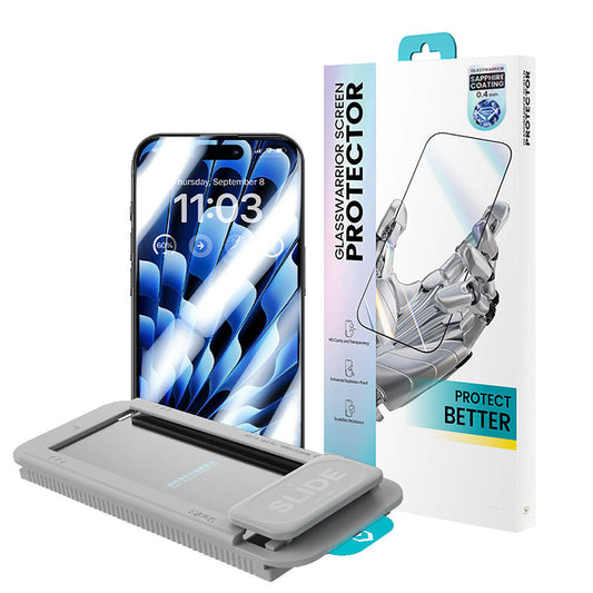 iPhone 15 Plus Benks V Pro Safir Shield Ekran Koruyucu + Kolay Uygulama Aparatlı Siyah
