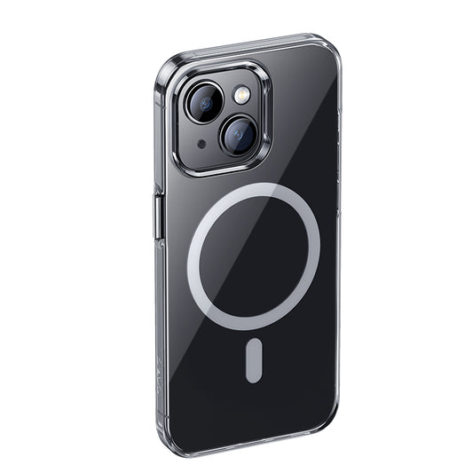 Apple iPhone 15 Plus Kılıf M-safe Şarj Özellikli Benks Crystal Serisi Şeffaf Kapak