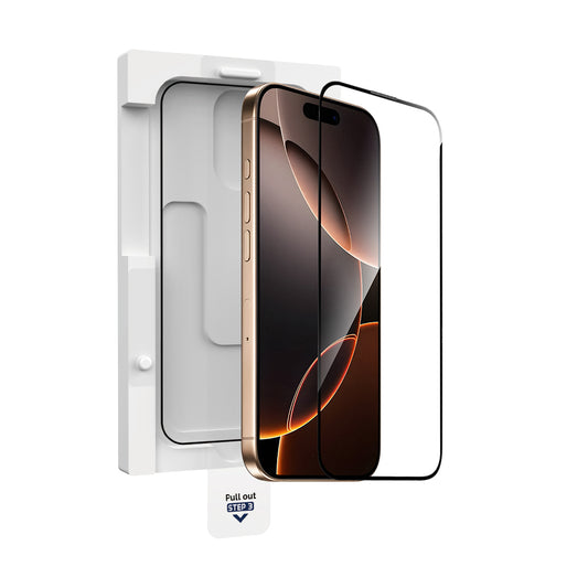 Apple iPhone 15 Plus Wiwu GT-020 Titan Guard Serisi Şok Emici Hibrit Polimer HD Şeffaf Ekran Koruyucu Film + Kolay Uygulama Aparatı