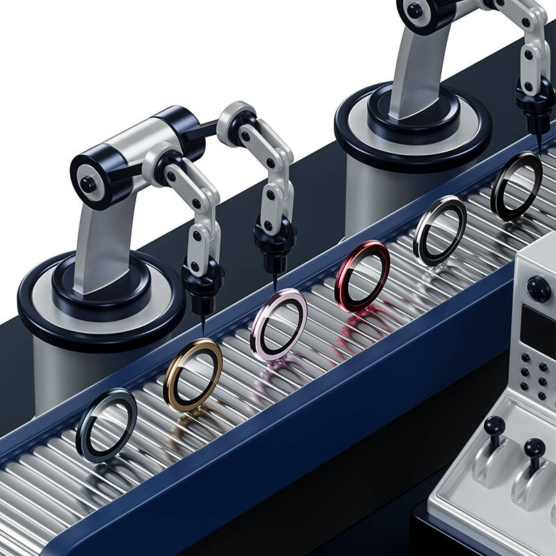 iPhone 15 Pro Benks DR Safir Kamera Lens Koruyucu Gümüş