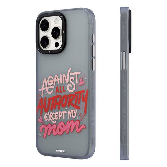 iPhone 15 Pro Kılıf Bethany Green Tasarımlı Youngkit Sweet Language Kılıf Pembe