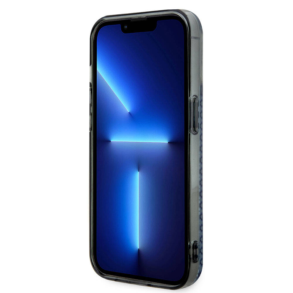 iPhone 15 Pro Kılıf BMW Magsafe Şarj Özellikli Transparan IML Signature Orjinal Lisanslı Kılıf Siyah