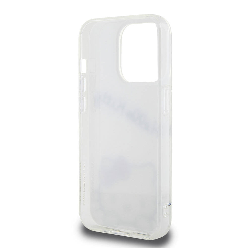 iPhone 15 Pro Kılıf Hello Kitty Orjinal Lisanslı Askılı Yazı ve İkonik Logolu Daydreaming Kılıf Pembe