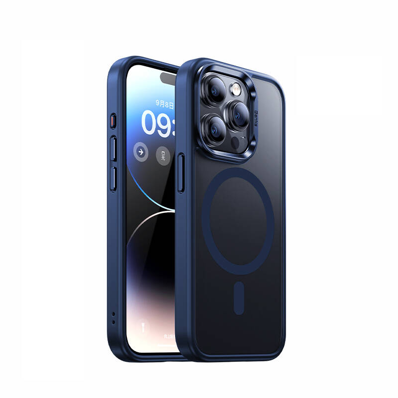 Apple iPhone 15 Pro Kılıf M-safe Şarj Özellikli Benks Mist Protective Kapak