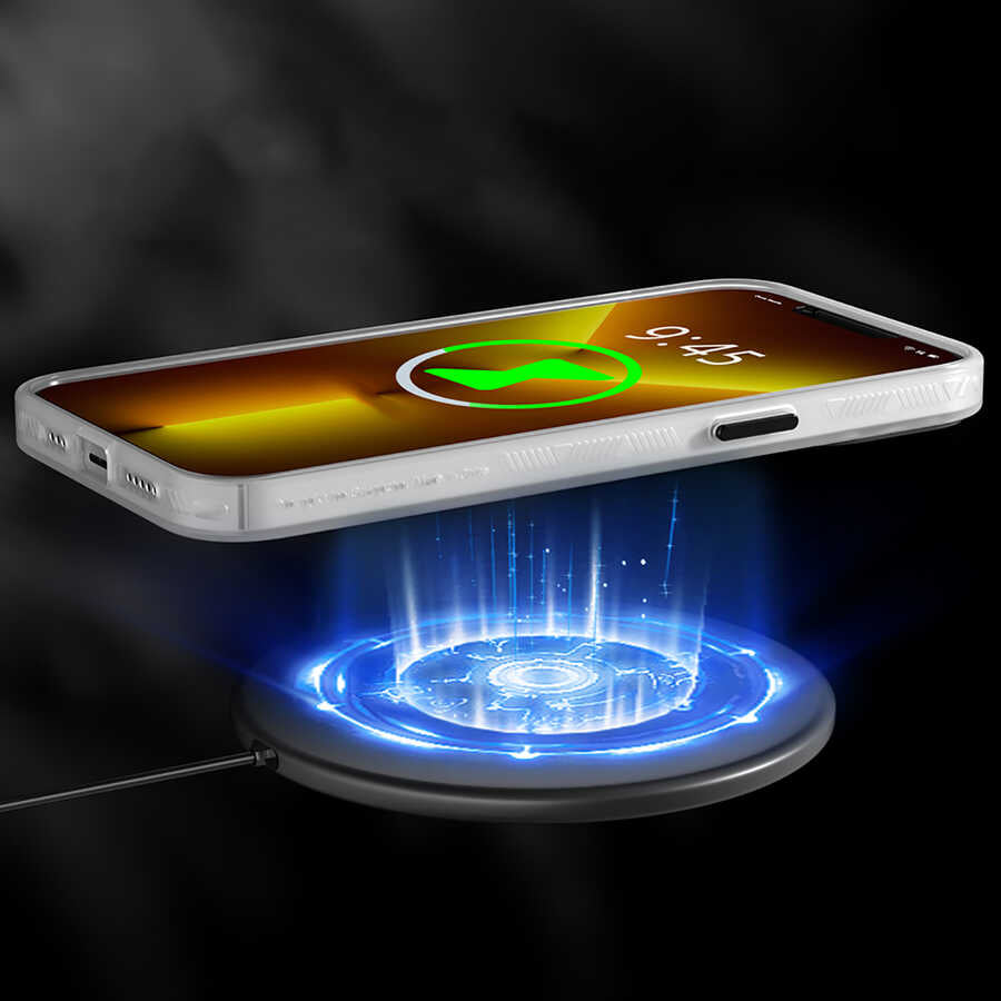 iPhone 15 Pro Kılıf Magsafe Şarj Özellikli YoungKit Technology Serisi Kılıf Mavi