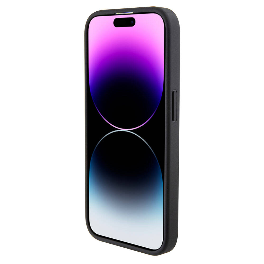 iPhone 15 Pro Kılıf U.S. Polo Assn. Orjinal Lisanslı Üç Renk Şerit Tasarımlı Baskı Logolu Kılıf Lacivert