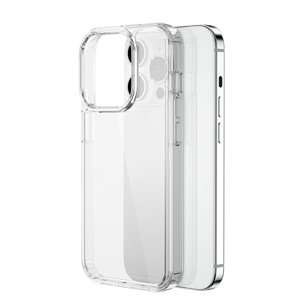 iPhone 15 Pro Kılıf Wiwu MCC-101 Magnetic Crystal Sert PC Kılıf Siyah