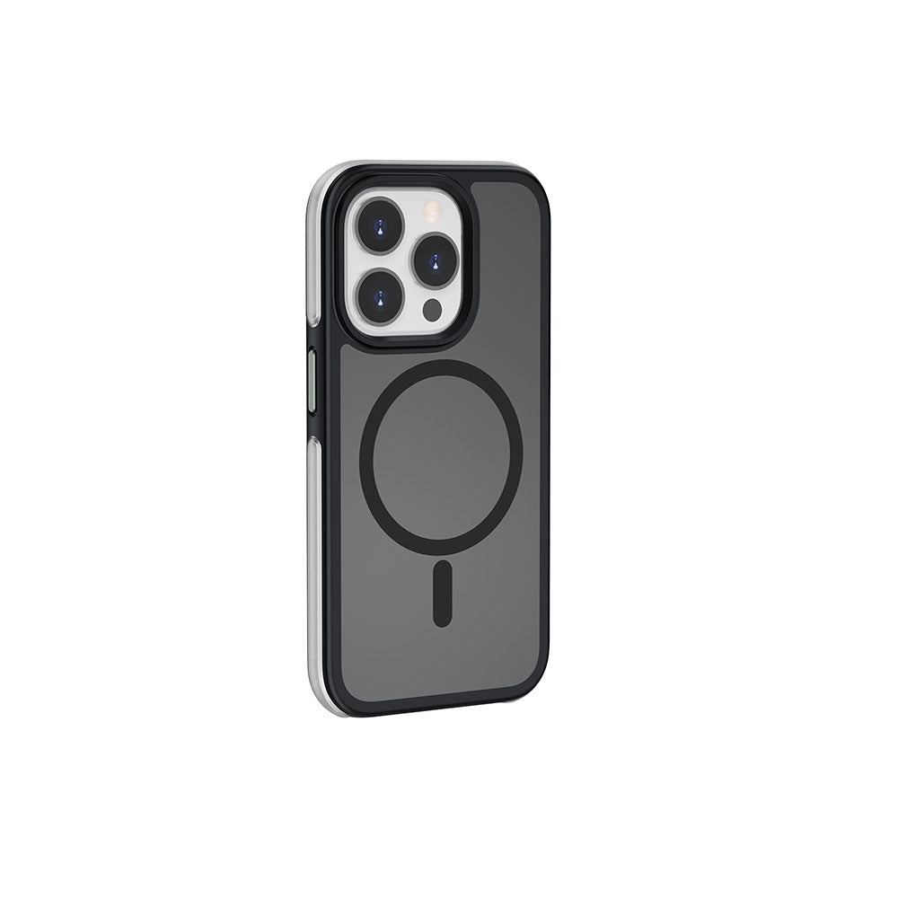 iPhone 15 Pro Kılıf Wiwu ZKK-012 Magsafe Şarj Özellikli Air Cushion Kılıf Siyah