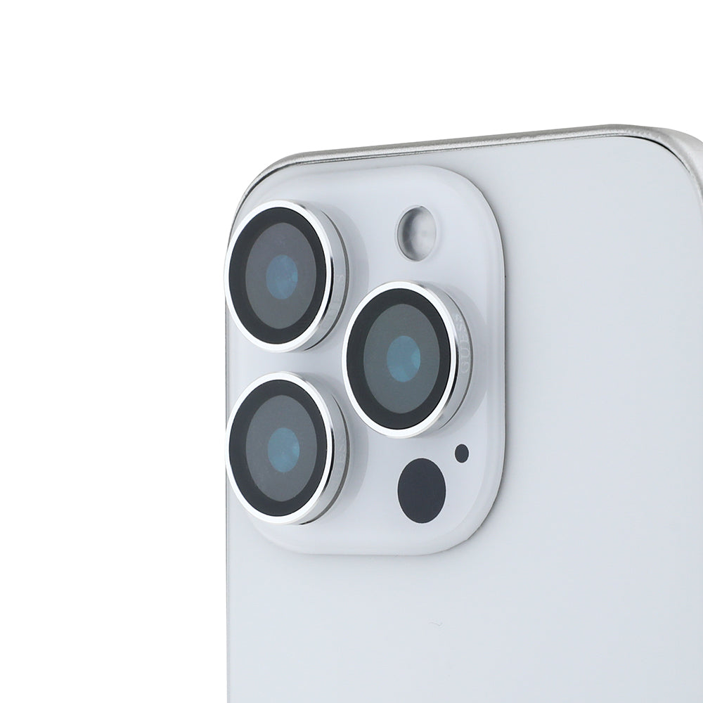 Apple iPhone 15 Pro Max Guess Orjinal Lisanslı Metal Kamera Lens Koruyucu
