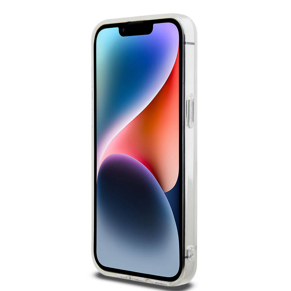 iPhone 15 Pro Max Kılıf Hello Kitty Orjinal Lisanslı Renk Geçişli Elektroplating Kaplama Kitty Head Desenli Kılıf Pembe