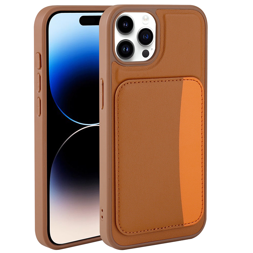 Apple iPhone 15 Pro Max Kılıf Kartlıklı Zore X-Kart Silikon Kapak