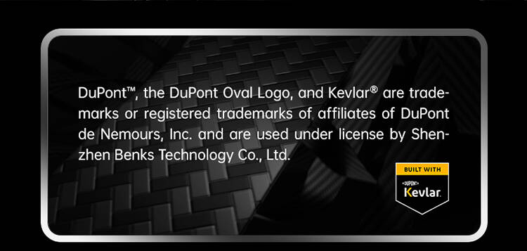 iPhone 15 Pro Max Kılıf Magsafe Şarj Özellikli Karbon Fiber Benks Montage Hybrid ArmorPro Kevlar Kılıf Siyah