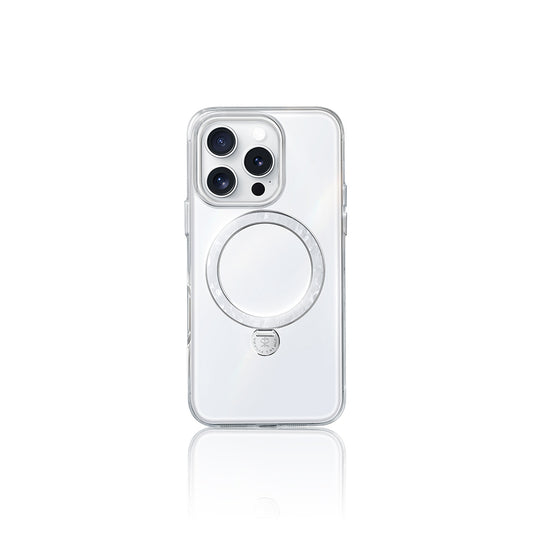 Apple iPhone 15 Pro Max Kılıf M-safe Şarj Özellikli Standlı Pynana Dancing Streamer Serisi Kapak