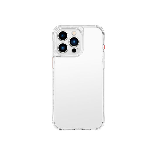 iPhone 15 Pro Max Kılıf SkinArma Şeffaf Airbag Tasarımlı Saido Kılıf Renksiz