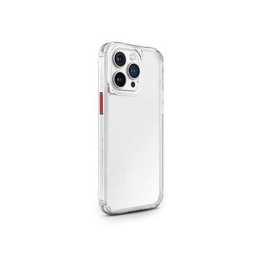 iPhone 15 Pro Max Kılıf SkinArma Şeffaf Airbag Tasarımlı Saido Kılıf Renksiz