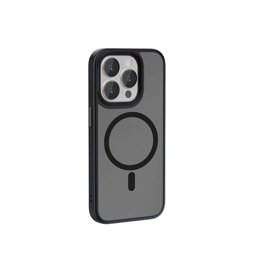 iPhone 15 Pro Max Kılıf Wiwu FGG-011 Magsafe Şarj Özellikli Kamera Korumalı Kılıf Siyah