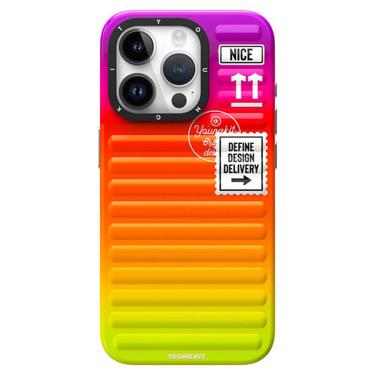 iPhone 15 Pro Max Kılıf YoungKit The Secret Color Serisi Kılıf Yeşil