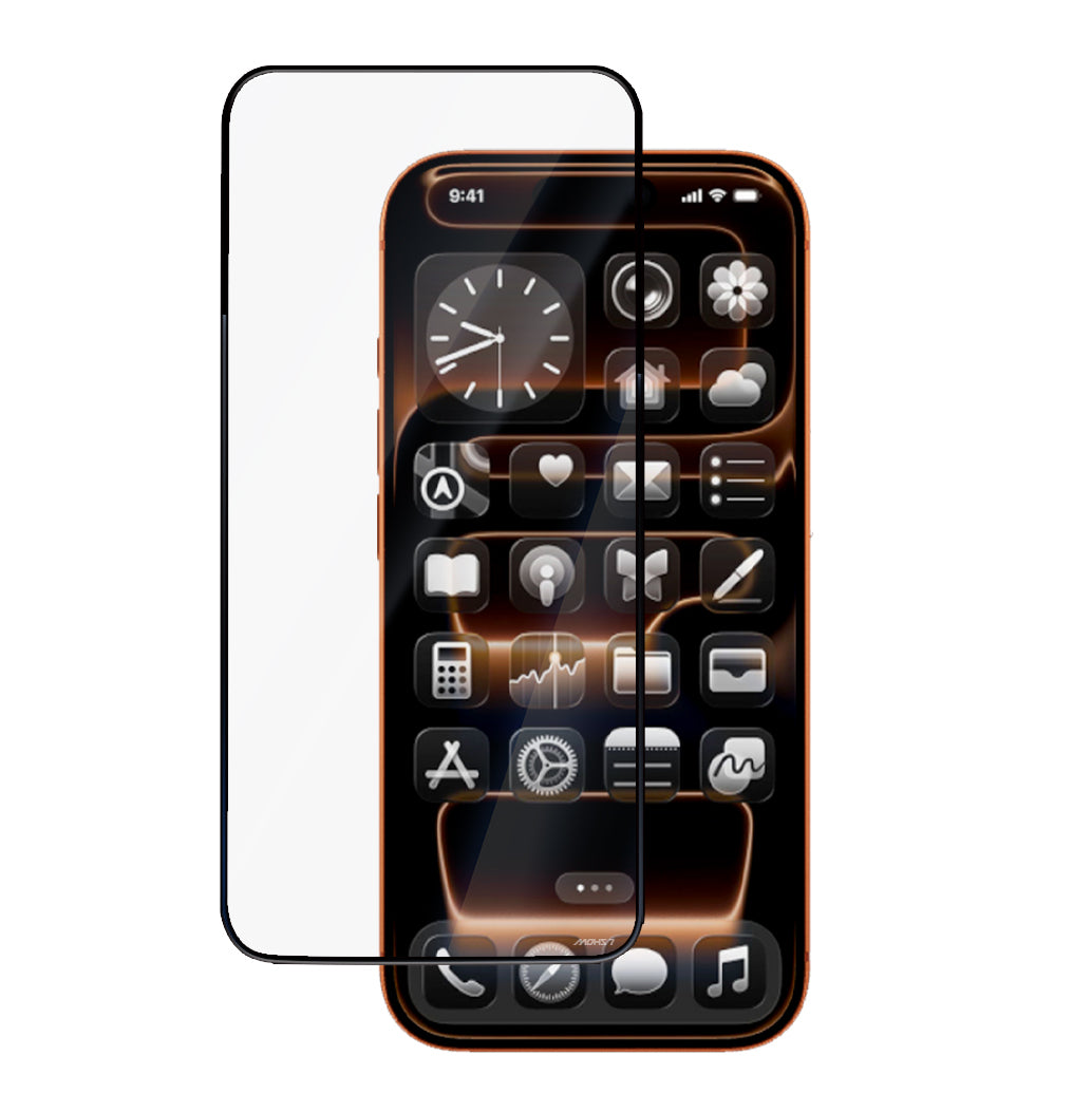 Apple iPhone 15 Pro Max Mohseven M6 Privacy Temperli Cam Ekran Koruyucu + Kolay Uygulama Aparatı