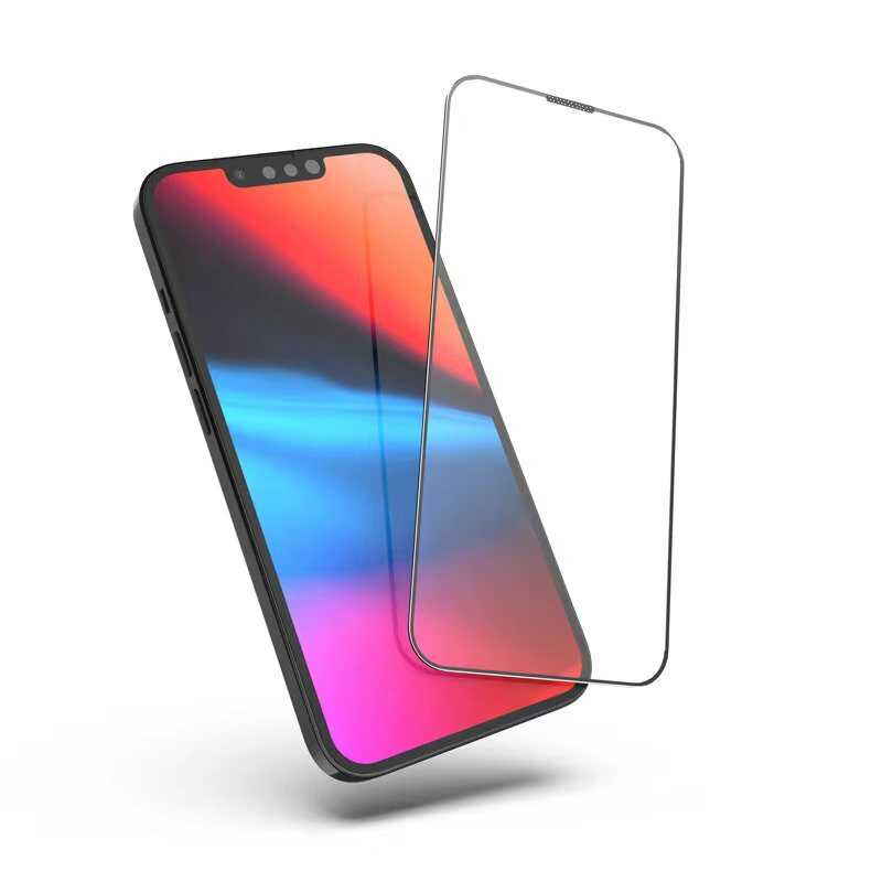 iPhone 15 Pro Wiwu iVista Super Hardness Ekran Koruyucu Siyah