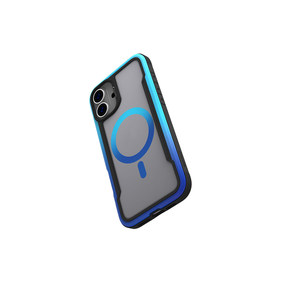 Apple iPhone 16 Kılıf M-safe Şarj Özellikli Airbagli Raptic Shield 2.0 Serisi Şeffaf Arka Yüzey Kapak Beyaz