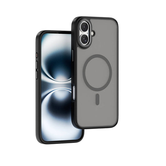 Apple iPhone 16 Plus Kılıf Wiwu FGG-012 ArmorPro Serisi M-safe Şarj Özellikli Parmak İzi Bırakmayan Kılıf