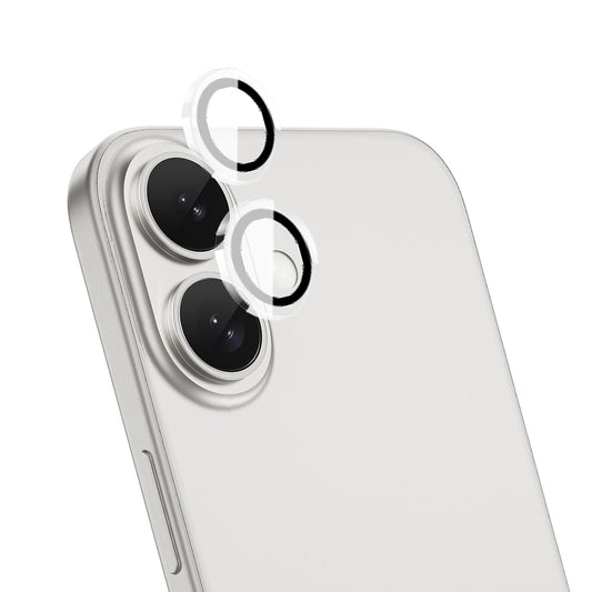iPhone 16 Plus Wiwu LG-007 Lens Guard Oleofobik Anti Reflective Kamera Lens Koruyucu + Kolay Uygulama Aparatlı Şeffaf