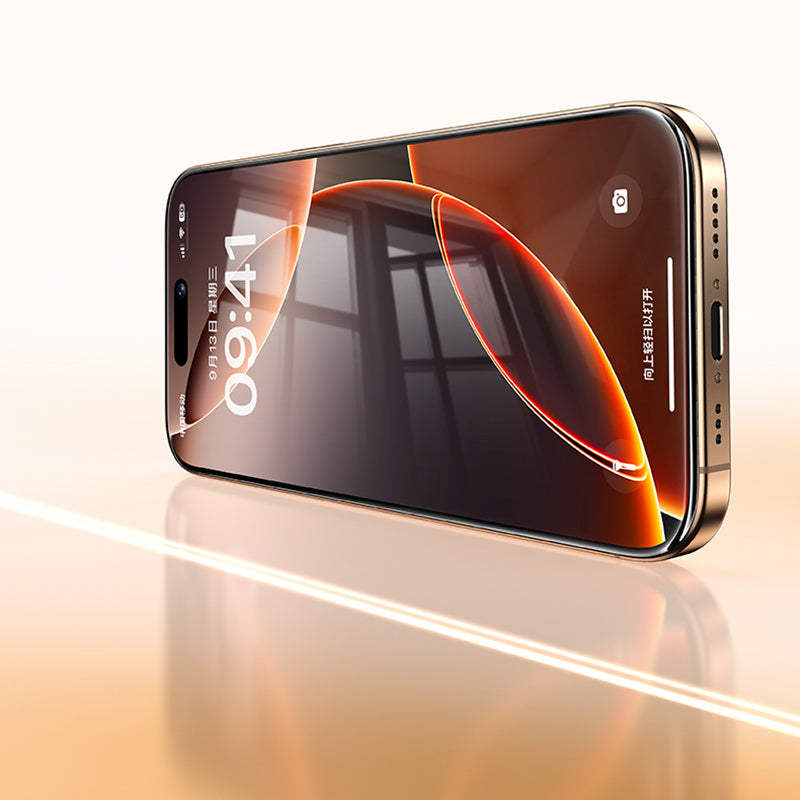 Apple iPhone 16 Pro Benks 0.3mm InvisiWarrior Ekranı Tam Kaplayan Full Şeffaf Ekran Koruyucu Şeffaf