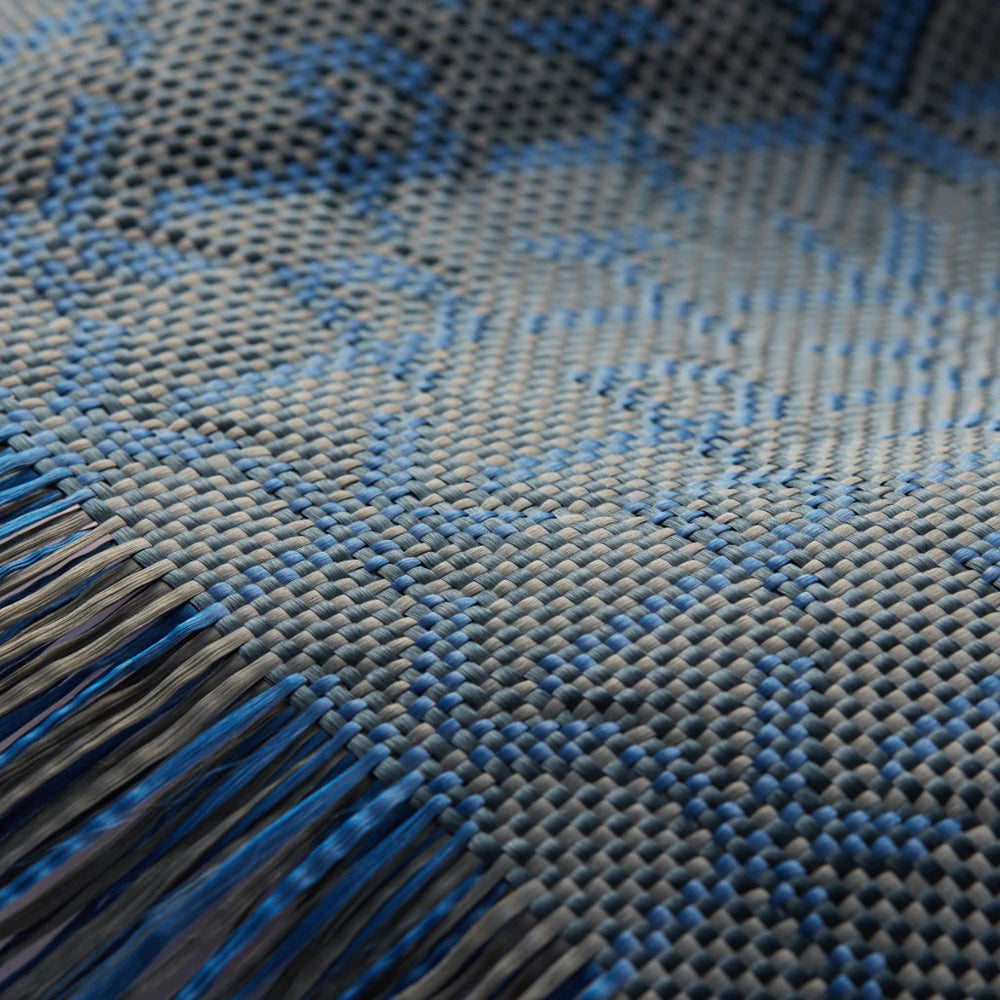 Apple iPhone 16 Pro Kılıf M-safe Şarj Özellikli Aramid Fiber Pitaka Tactile Woven Monogram Serisi Kapak Kırmızı