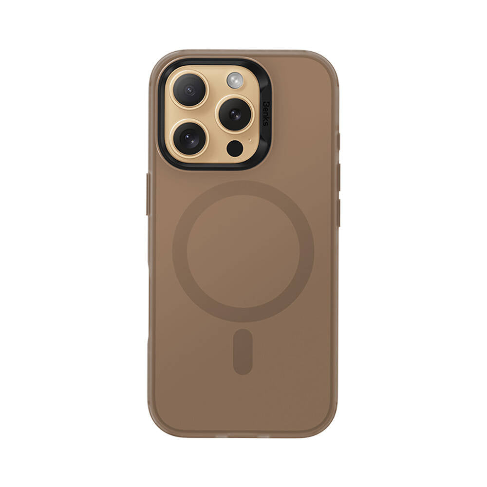 Apple iPhone 16 Pro Kılıf M-safe Şarj Özellikli Benks Lucid Armor Kapak