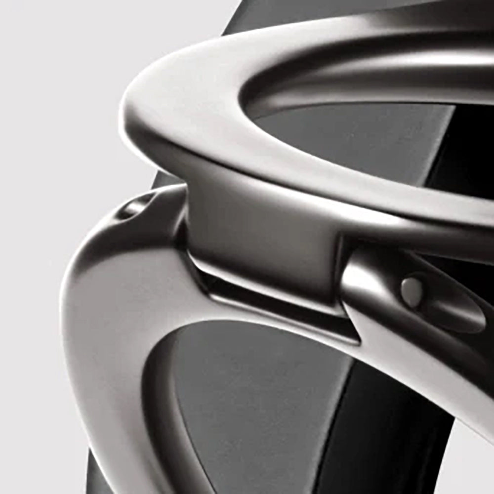 iPhone 16 Pro Kılıf Magsafe Şarj Özellikli Grip 3 Standlı Aramid Fiber Pitaka Military Grade Classic Serisi Black-Grey Twill Kılıf Siyah-Gri