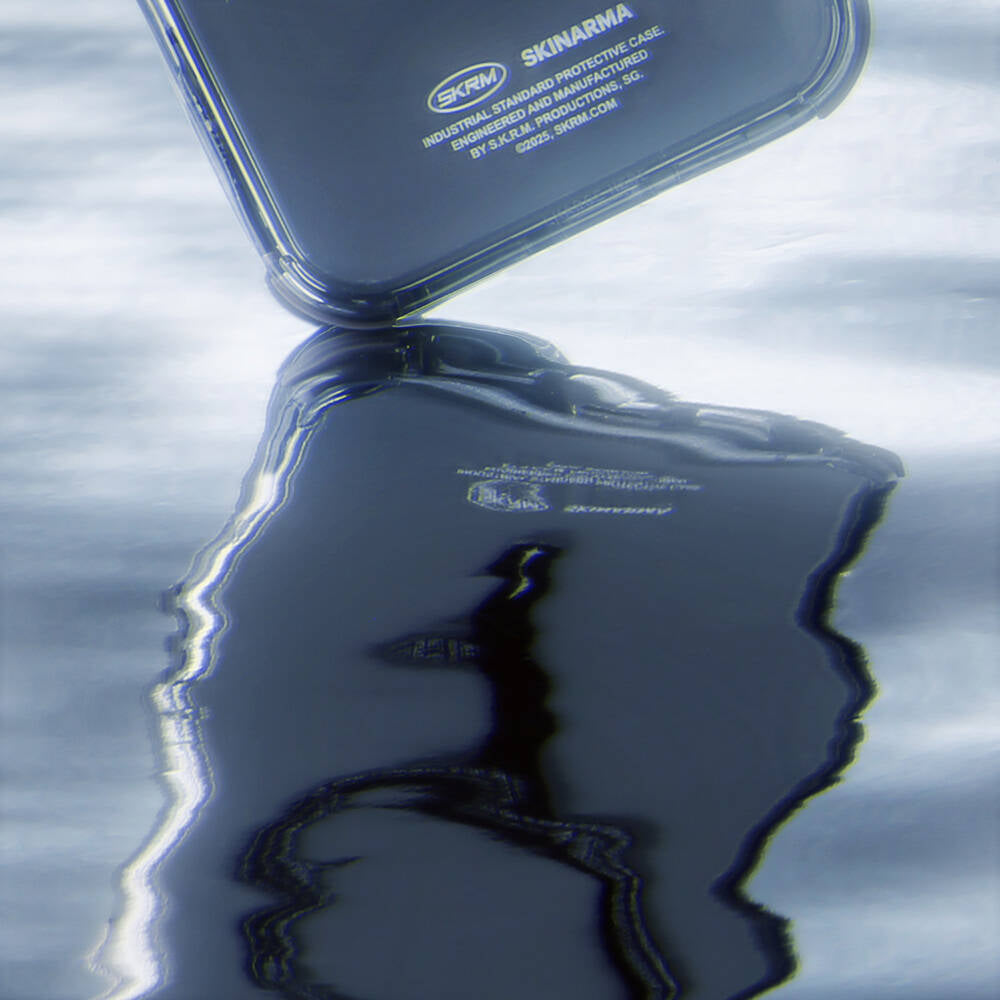 iPhone 16 Pro Kılıf Magsafe Şarj Özellikli Şeffaf Airbag Tasarımlı Skinarma Saido Prime Kılıf Gold