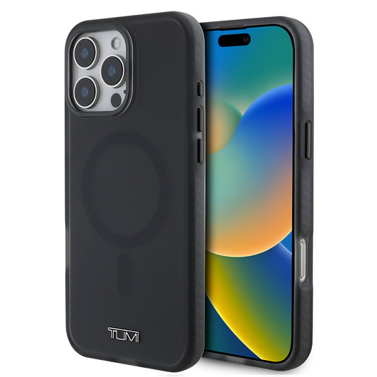 iPhone 16 Pro Kılıf TUMI Orjinal Lisanslı Magsafe Şarj Özellikli Airbagli Buzlu Transparan Kılıf Haki