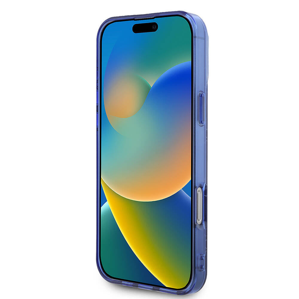 iPhone 16 Pro Max Kılıf Lacoste Orjinal Lisanslı Magsafe Şarj Özellikli IML Baskılı Gümüş Timsah Logolu Monogram Kılıf Yeşil