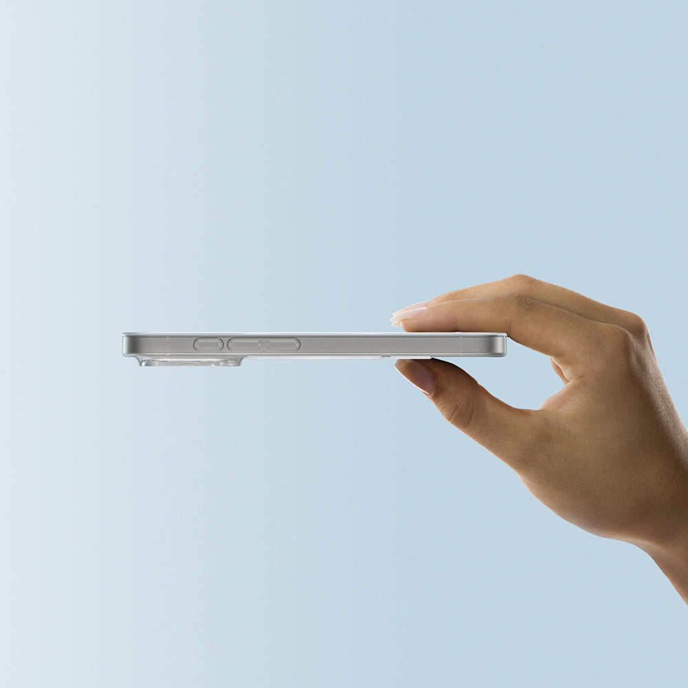 Apple iPhone 16 Pro Max Kılıf M-safe Şarj Özellikli Amazingthing Minimal Air Serisi Kapak Siyah