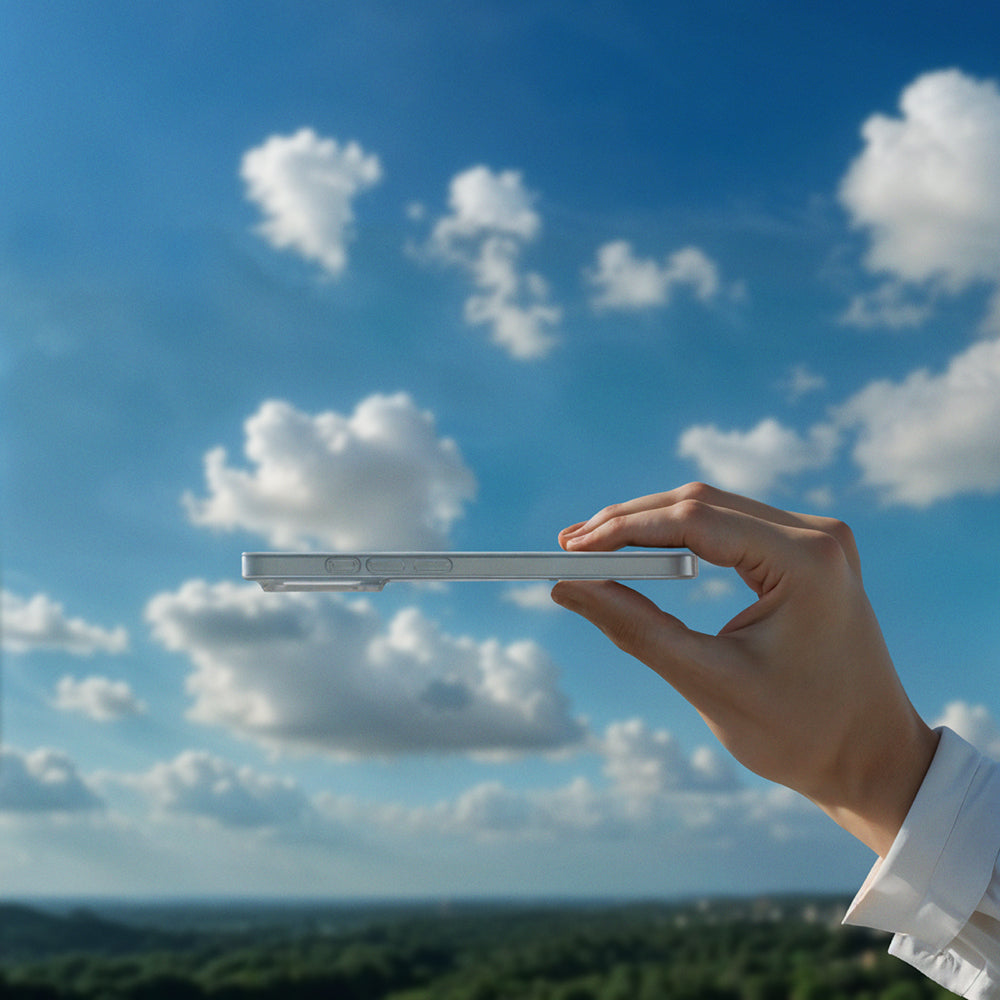 Apple iPhone 16 Pro Max Kılıf M-safe Şarj Özellikli Amazingthing Minimal Air Serisi Kapak Siyah