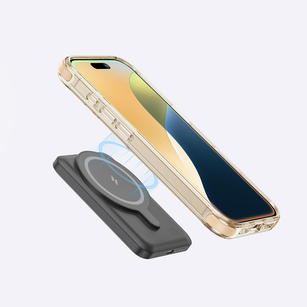 iPhone 16 Pro Max Kılıf Magsafe Şarj Özellikli Standlı Kartlıklı Set Amazingthing Omni Adventure Serisi Kılıf Rose Gold
