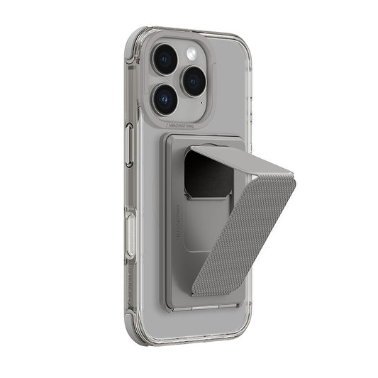 Apple iPhone 16 Pro Max Kılıf M-safe Şarj Özellikli Standlı Set Amazingthing Omni Adventure Serisi Kapak