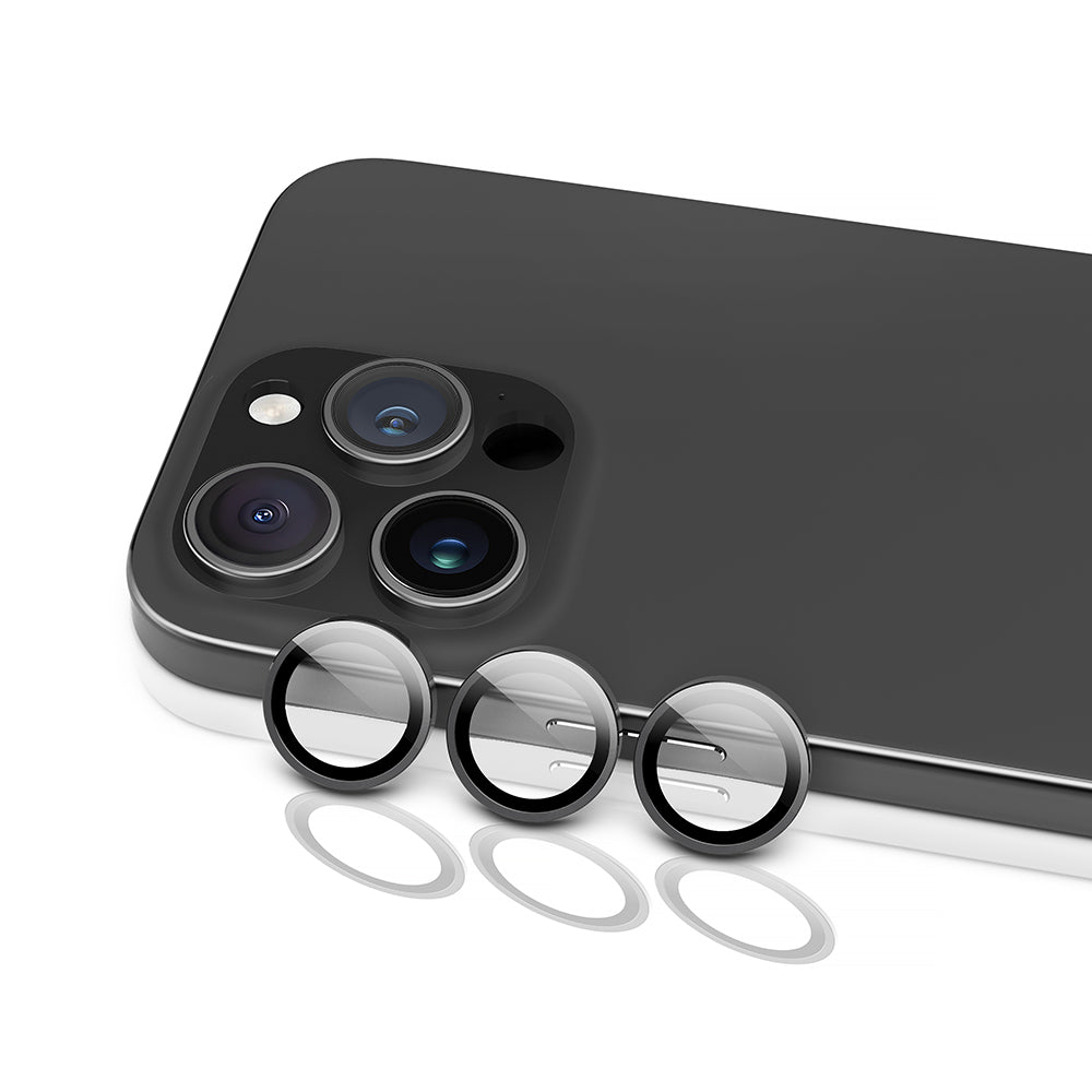 Apple iPhone 16 Pro Raptic Armour Serisi Kamera Lens Koruyucu Şeffaf